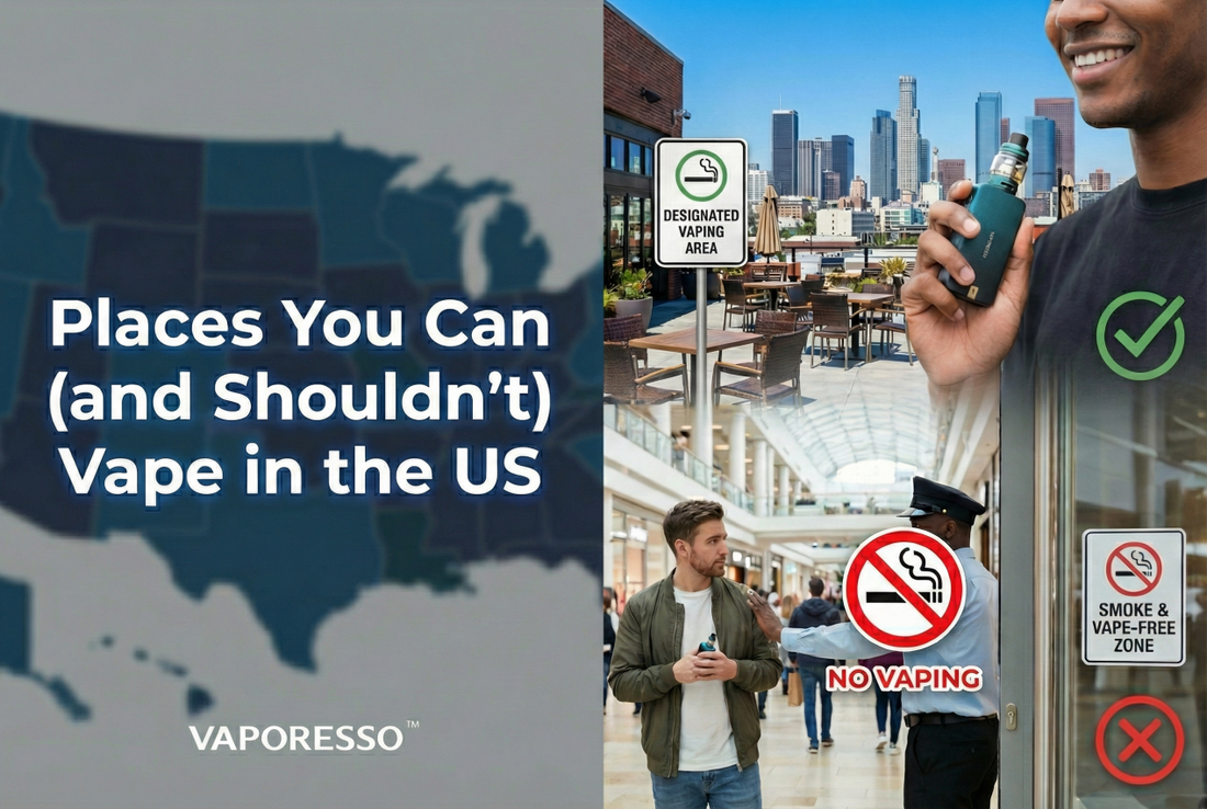 Places You Can (and Shouldn’t) Vape in the US
