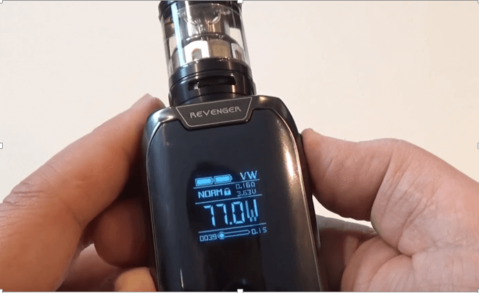 How to Change Vaporesso Revenger Settings