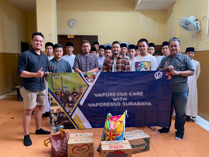 VAPORESSO Care Spreads Love Around the World