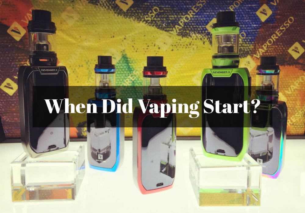 When Did Vaping Start? - My First Vape | VAPORESSO