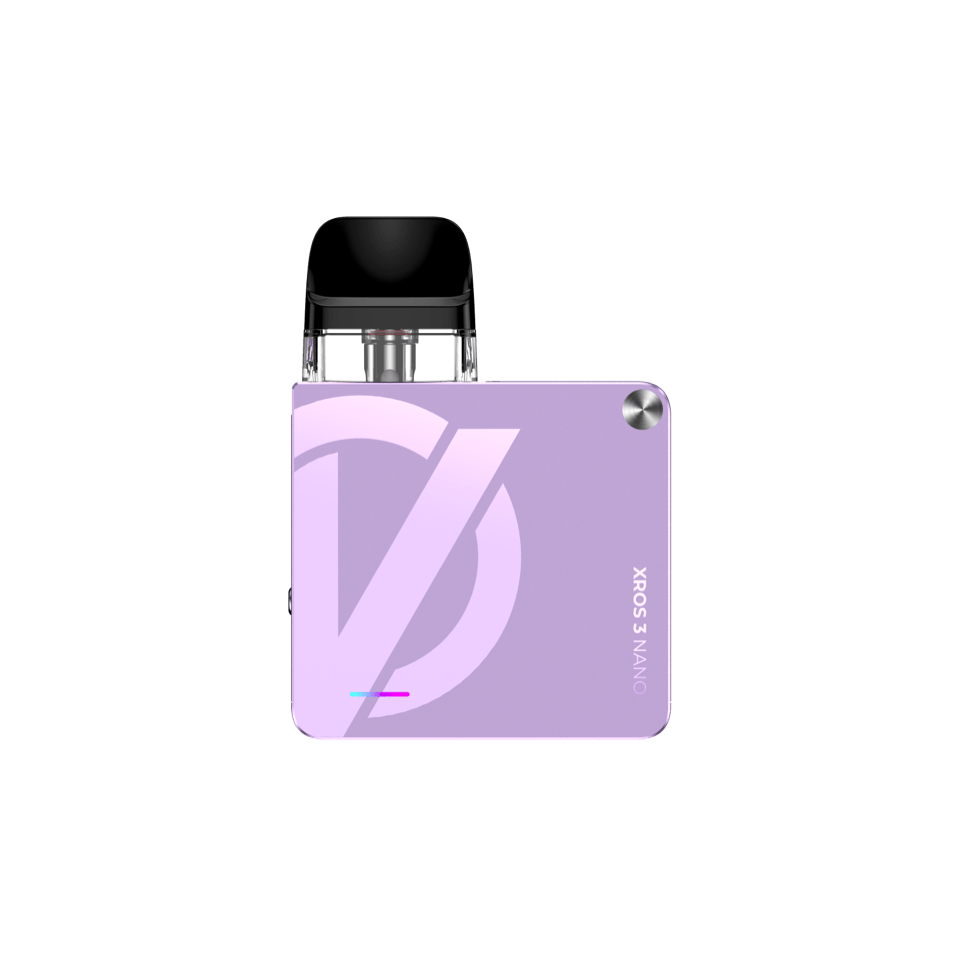 VAPORESSO XROS 3 Nano pod vape – compact refillable vape pod kits with adjustable airflow, perfect for MTL vapers.