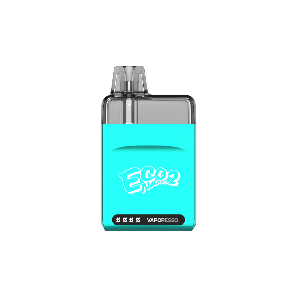 VAPORESSO ECO Nano 2 small pod system vape – upgraded airflow control, compatible with ECO series refillable pods.